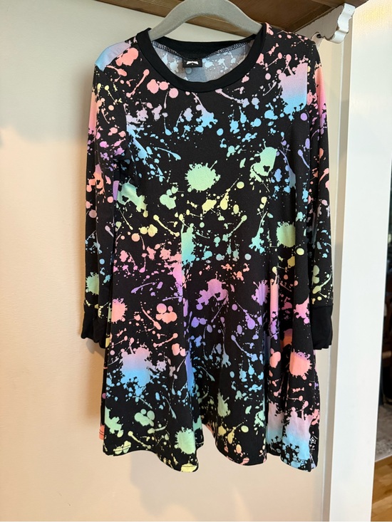 Pixielane Other - Pixie Lane Paint Splatter Twirl Dress